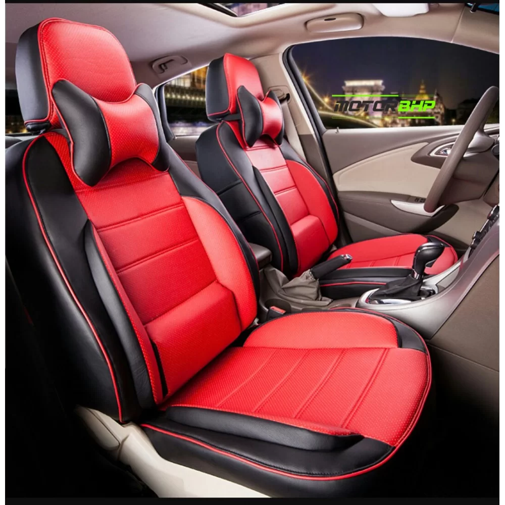 Black seat deals covers car